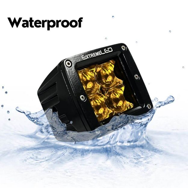 ExtremeLED Amber (Yellow) Extreme Series 3" CREE LED Light Pods