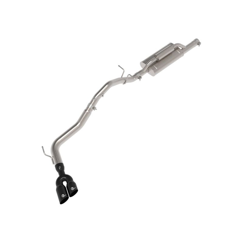 aFe 2024+ Ford Ranger L4-2.3L (t) Vulcan Series 2.5in to 3in Cat-Back Exhaust w/ Black Tip