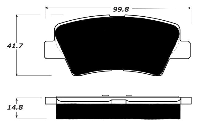 Porterfield Brake Pads for 2013 HYUNDAI VELOSTER Turbo