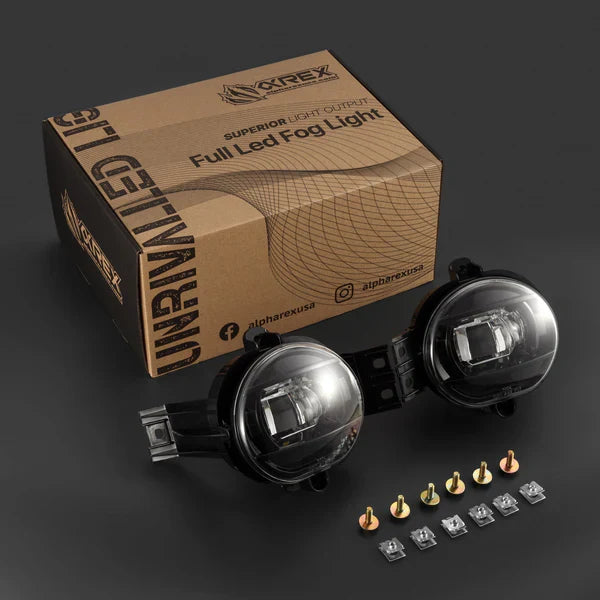AlphaRex 02-08 Dodge Ram 1500/03-09 Ram 2500/3500/04-06 Durango DoubleTap Dual Color LED Projector Fog Lights