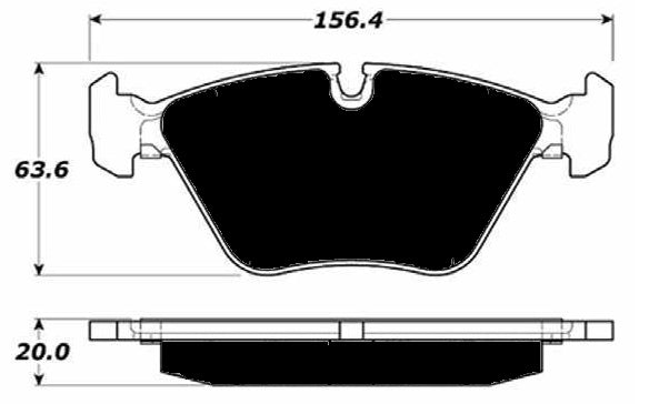 Porterfield Brake Pads for 2009 BMW X3
