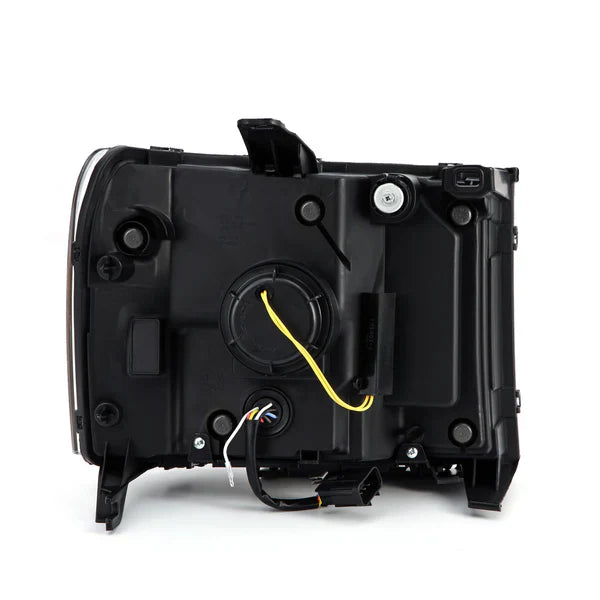 AlphaRex 07-13 GMC Sierra LUXX-Series LED Projector Headlights Chrome