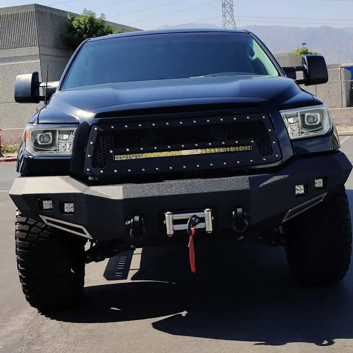 AlphaRex 07-13 Toyota Tundra/08-17 Toyota Sequoia MK II PRO-Series Halogen Projector Headlights Chrome (Without Level Adjuster)