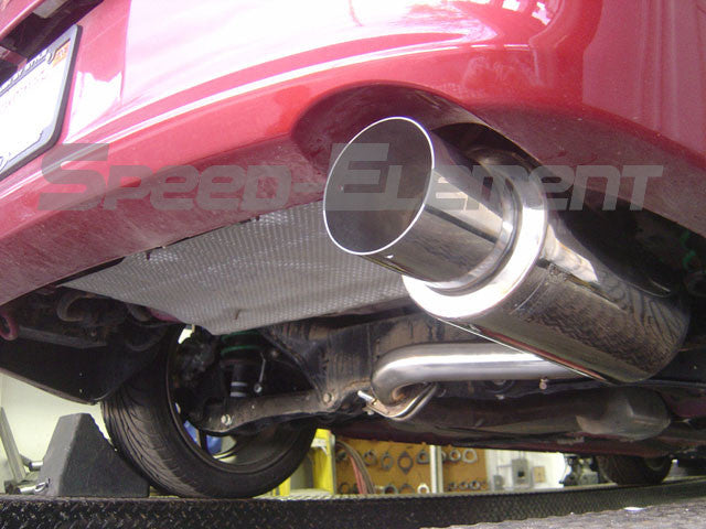 Tsudo Burnt tip AxleBack Exhaust Lancer 08-11 DE/ES/GTS & 12-18 SE AWD