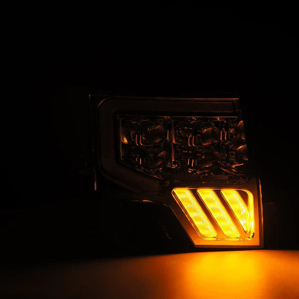 AlphaRex 09-14 Ford F150 MKII NOVA-Series LED Projector Headlights Chrome