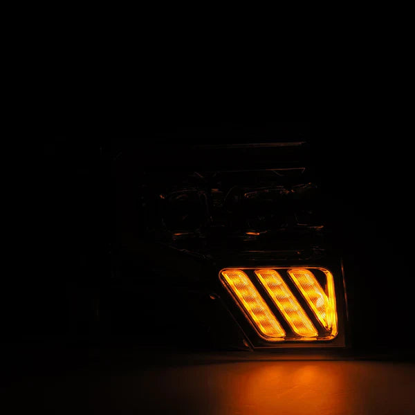 AlphaRex 09-14 Ford F150 MKII PRO-Series Halogen Projector Headlights Chrome