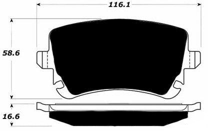 Porterfield Brake Pads for 2011 AUDI A6 Quattro - 4.2L V8