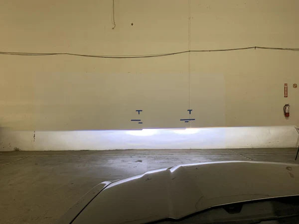 AlphaRex 10-12 Ford Mustang LUXX-Series LED Projector Headlights Alpha-Black