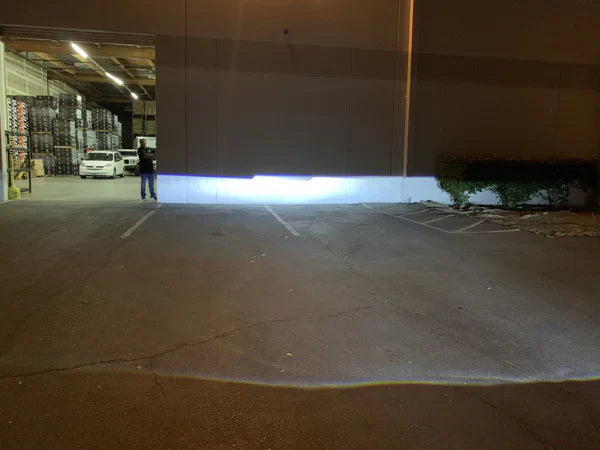 AlphaRex 10-12 Ford Mustang LUXX-Series LED Projector Headlights Alpha-Black