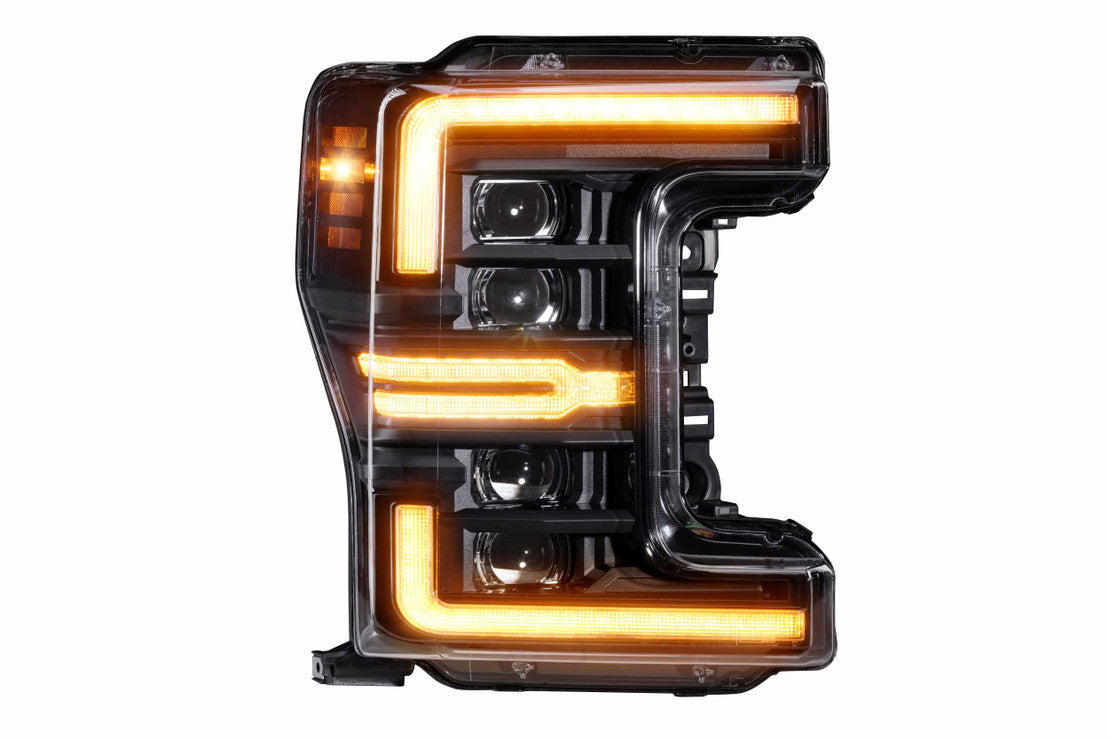 Morimoto Ford Super Duty (17-19) XB LED Headlights - Amber DRL