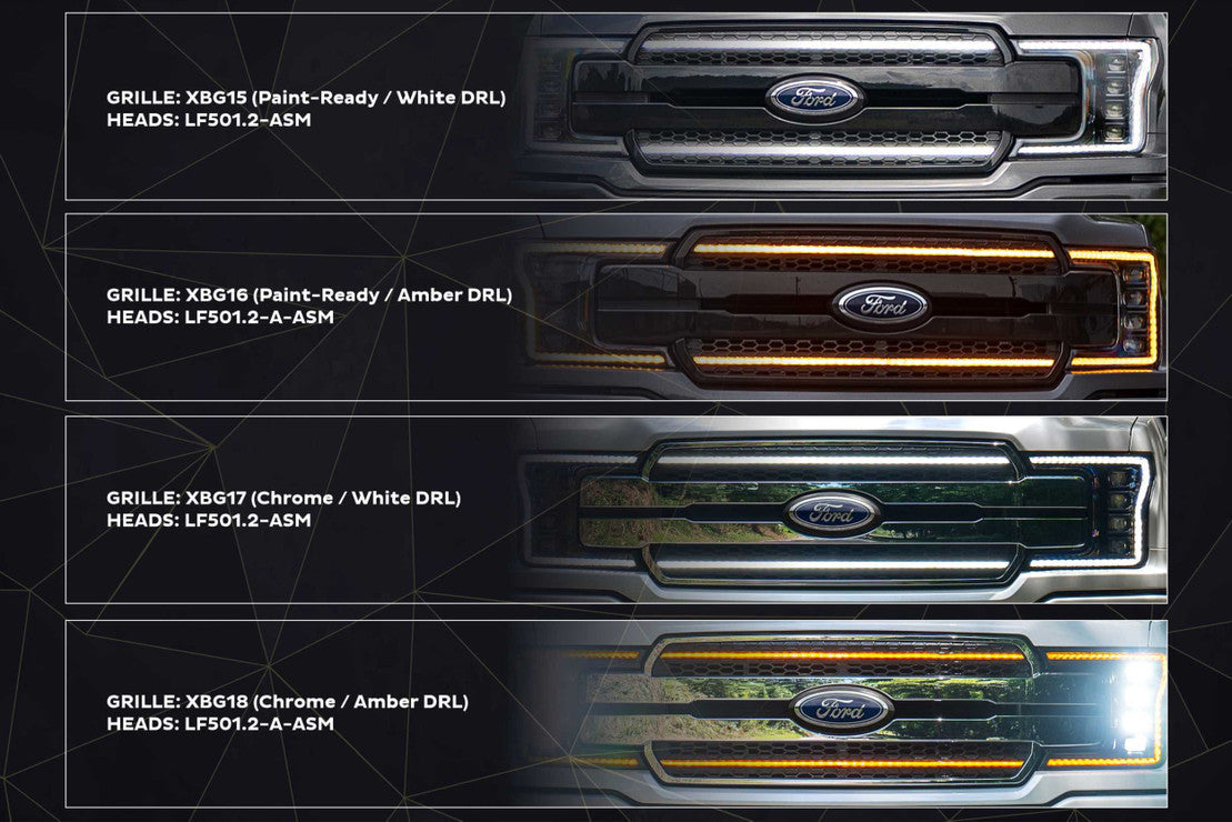Morimoto Ford Super Duty (18-20) XBG LED DRL Grille