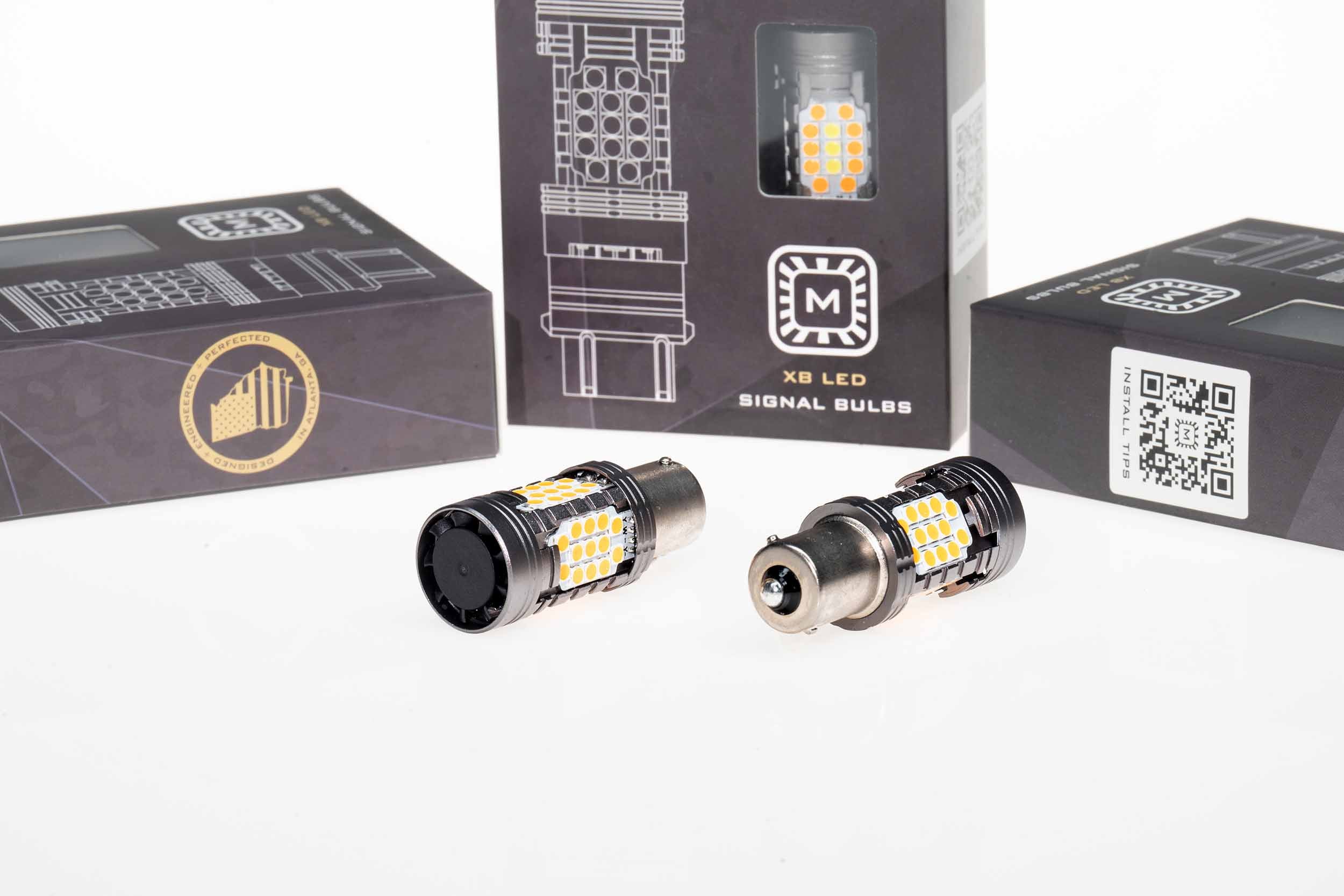 Morimoto XB LED Turn Signal Bulbs (Resistor-Free): 1157