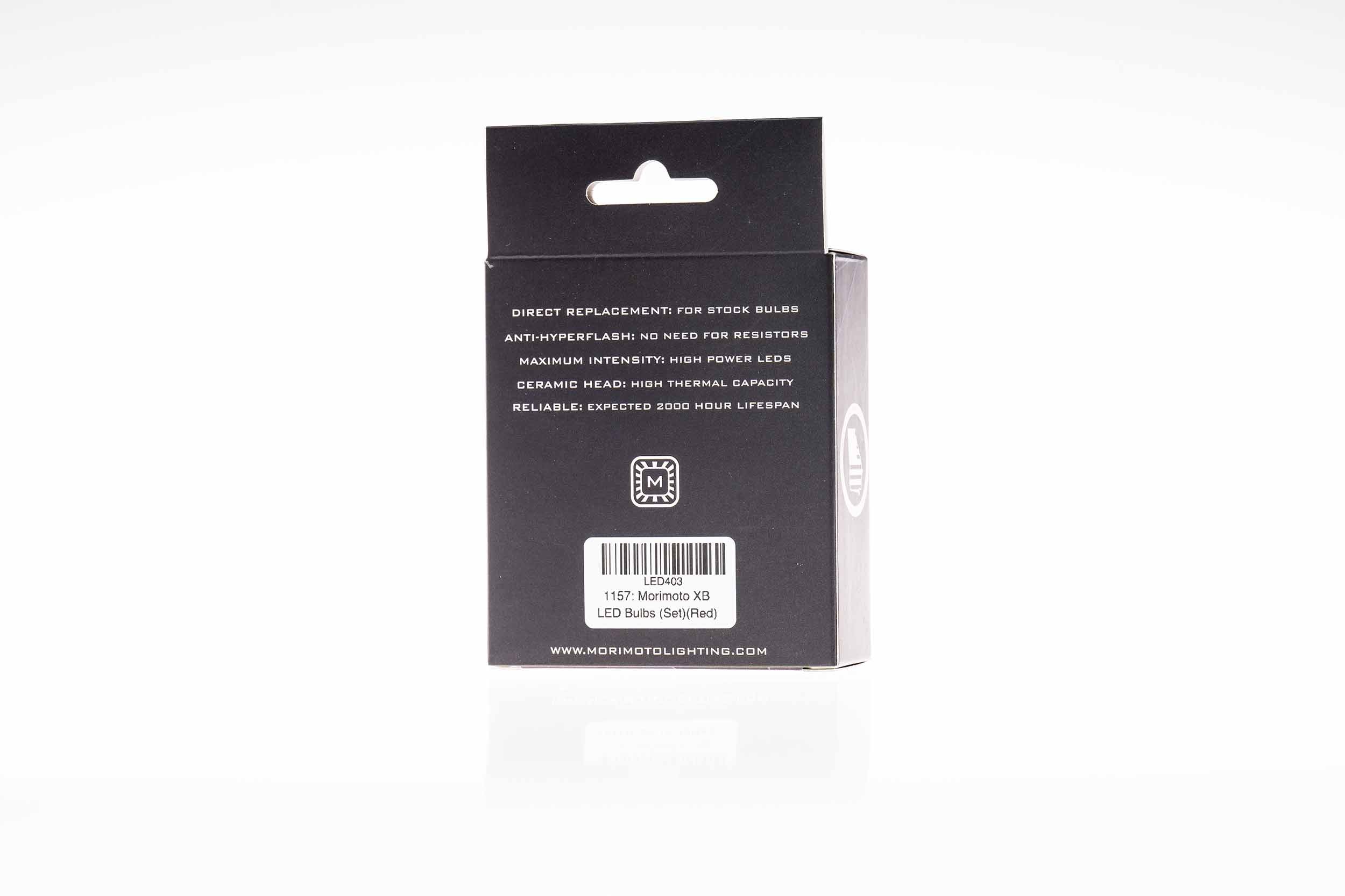 Morimoto XB LED Turn Signal Bulbs (Resistor-Free): 1157