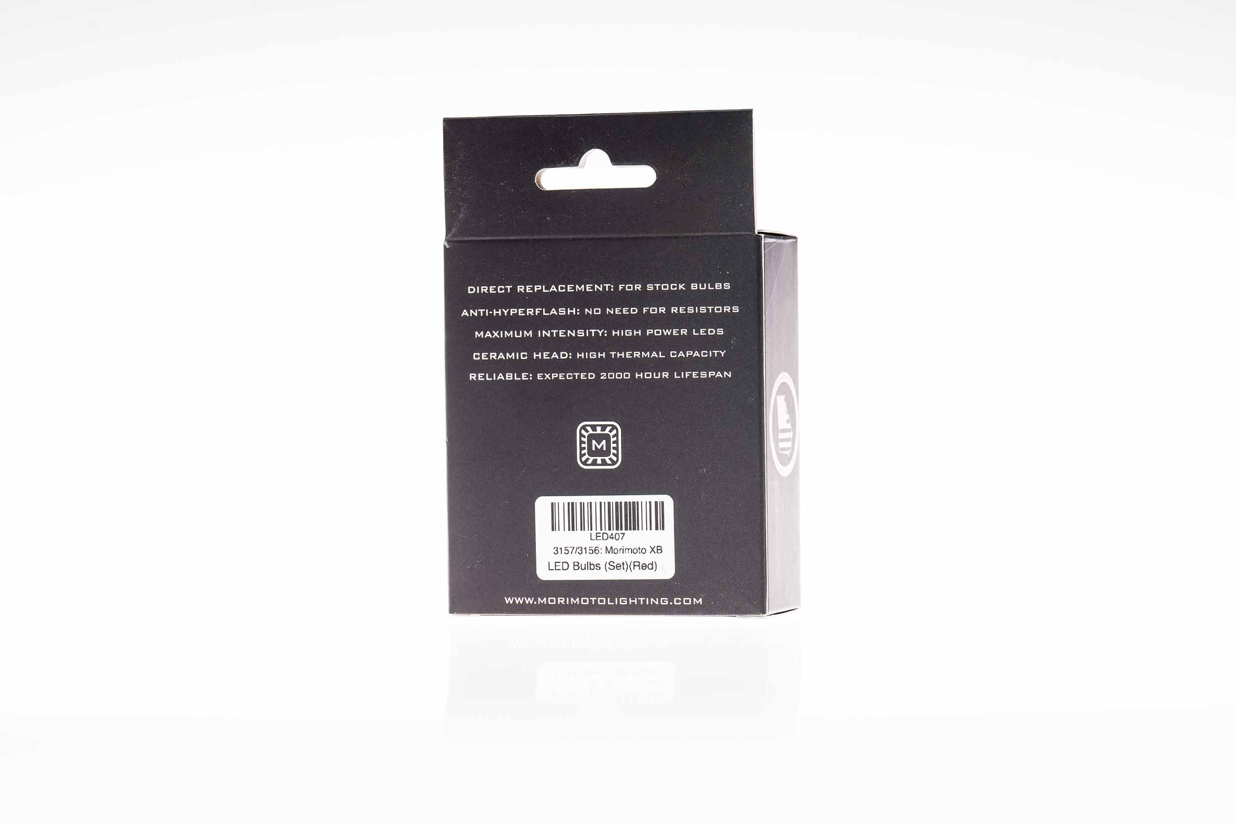 Morimoto XB LED Turn Signal Bulbs (Resistor-Free): 1156