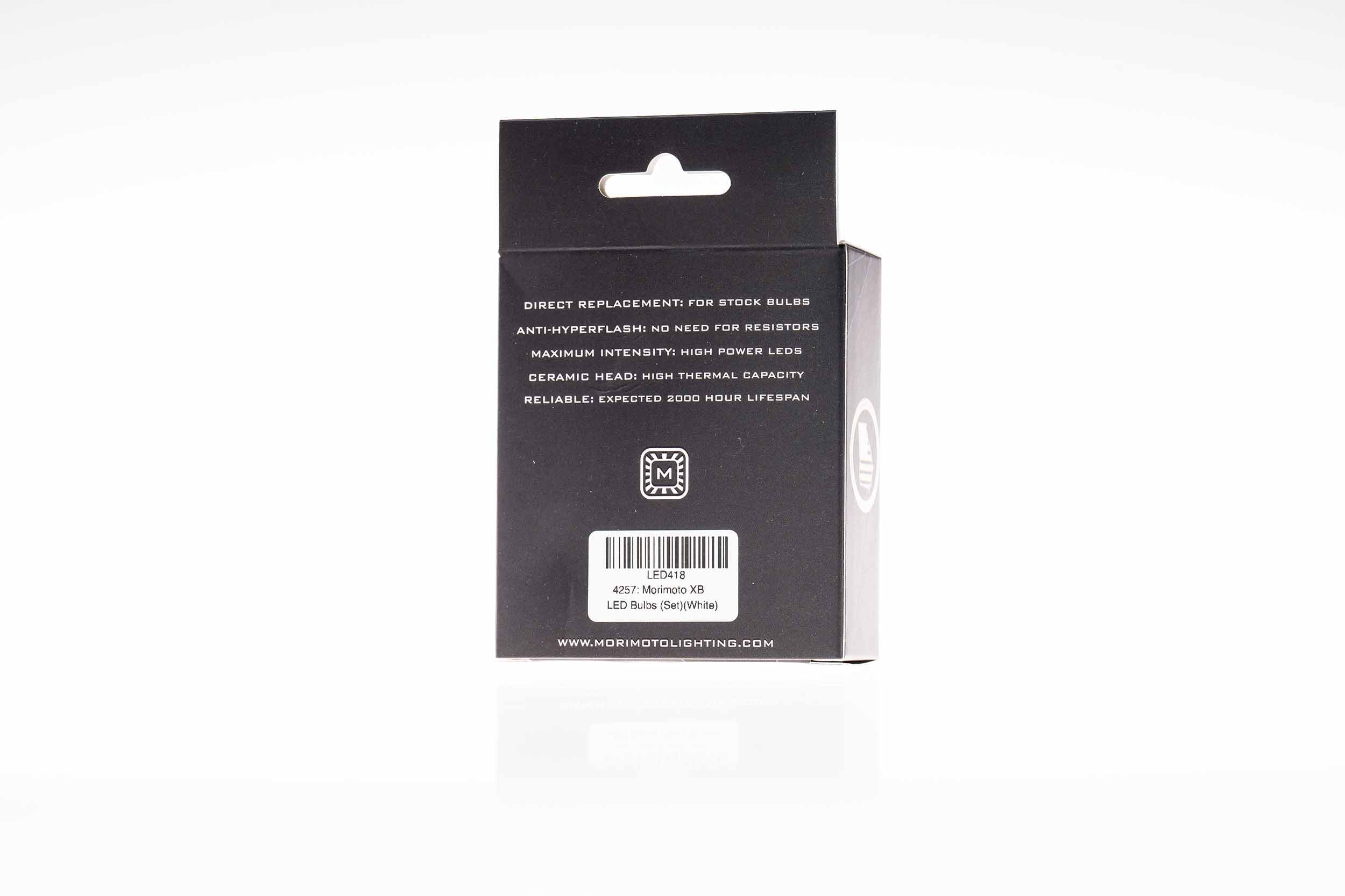 Morimoto XB LED Turn Signal Bulbs (Resistor-Free): 7440/7443
