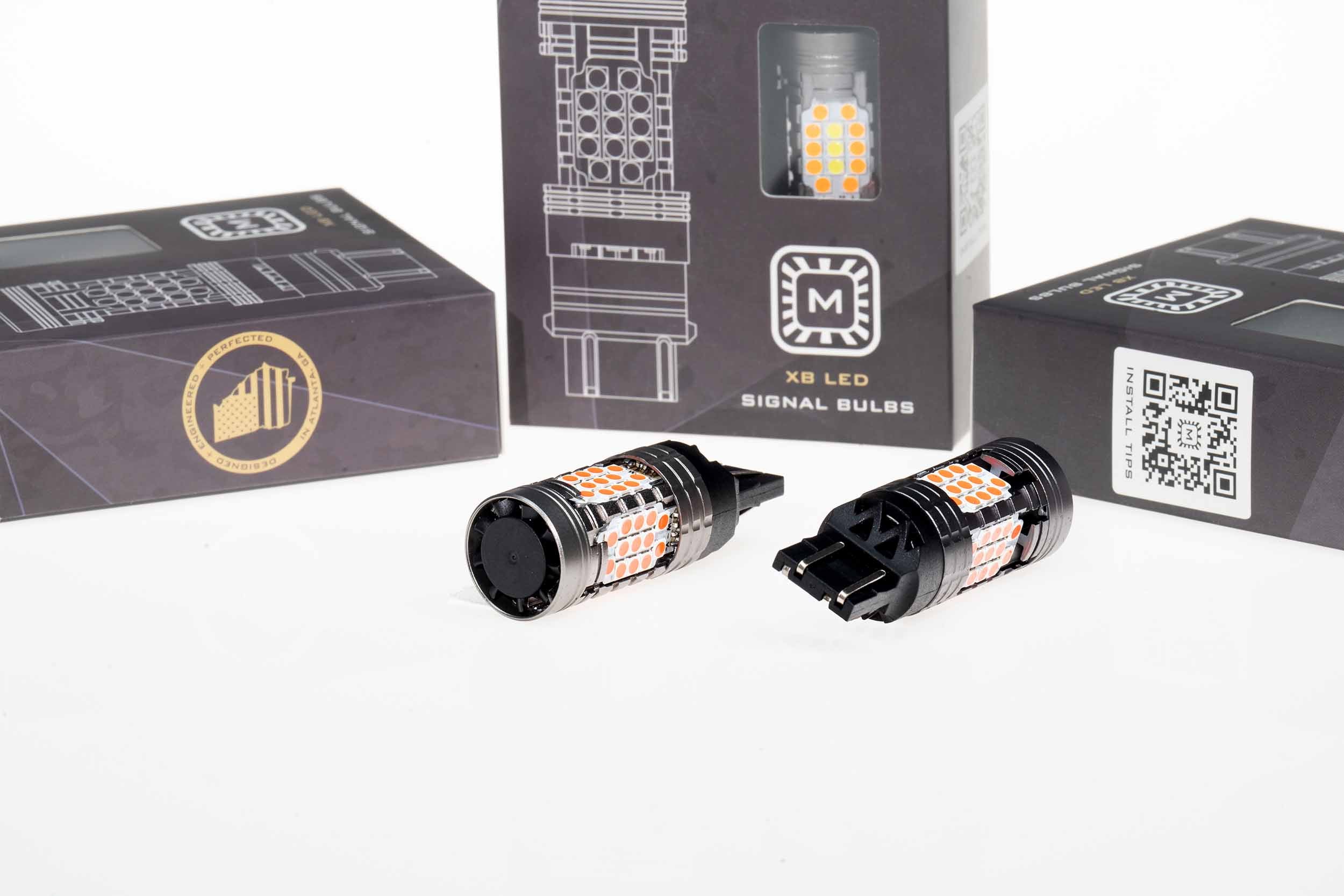 Morimoto XB LED Turn Signal Bulbs (Resistor-Free): 7440/7443