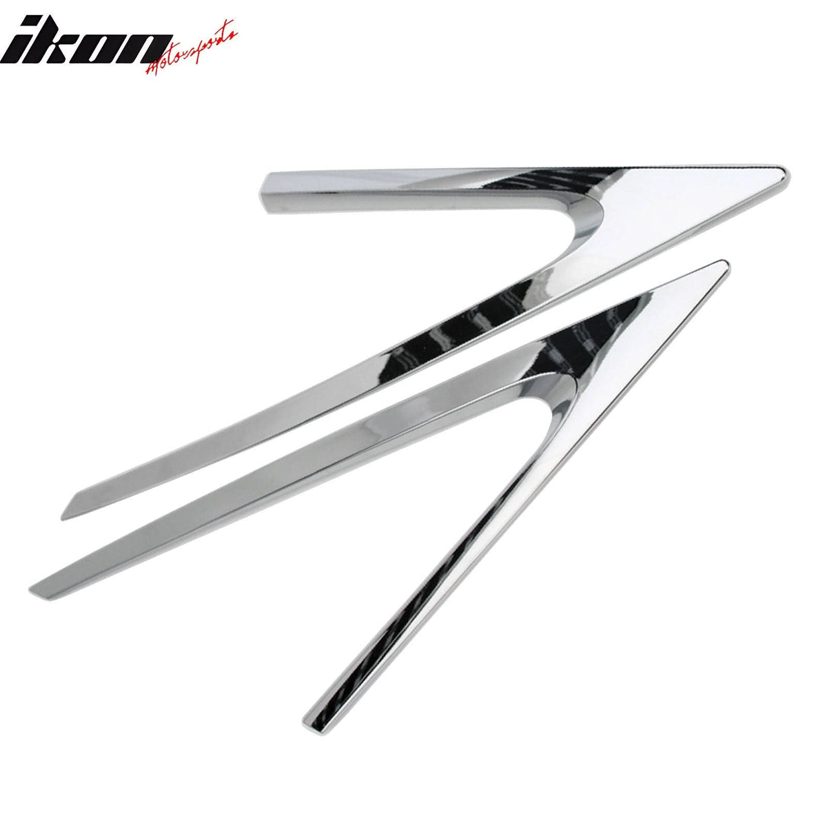 2011-2013 Hyundai Sonata Chrome 2PCS Window C-Pillar Molding Trim ABS