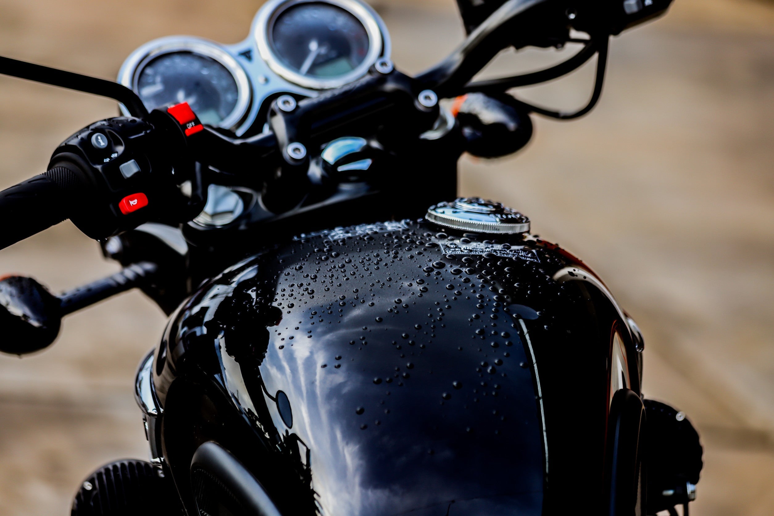 WASH&WHIPS MotoPro Motorcycle Detailing Kit - Bug Remover, Leather Care, Ceramic Spray