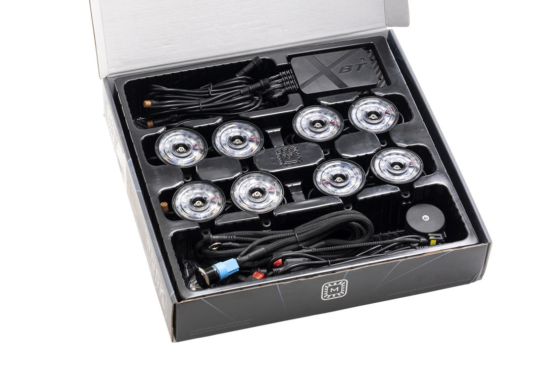 Morimoto Rock Light Kit: Color Changing RBG (8 PC)