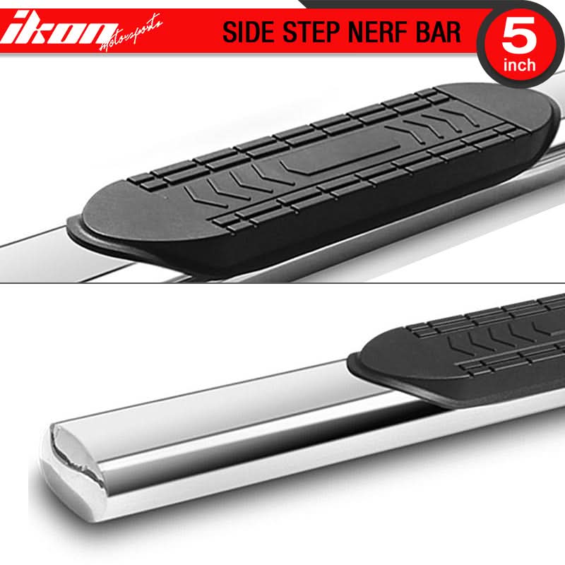 2004-2008Â Ford F-150 Crew Cab 5" Running Boards Side Step Nerf Bars