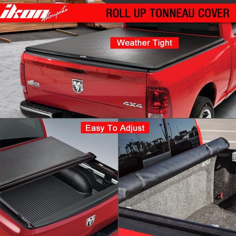 2007-2013 Chevy Silverado GMC Sierra Soft 6.5ft/78" Bed Tonneau Cover