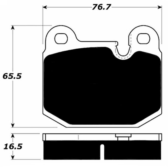 Porterfield Brake Pads for 1979 BMW 320i (Exc M Sport Brakes)