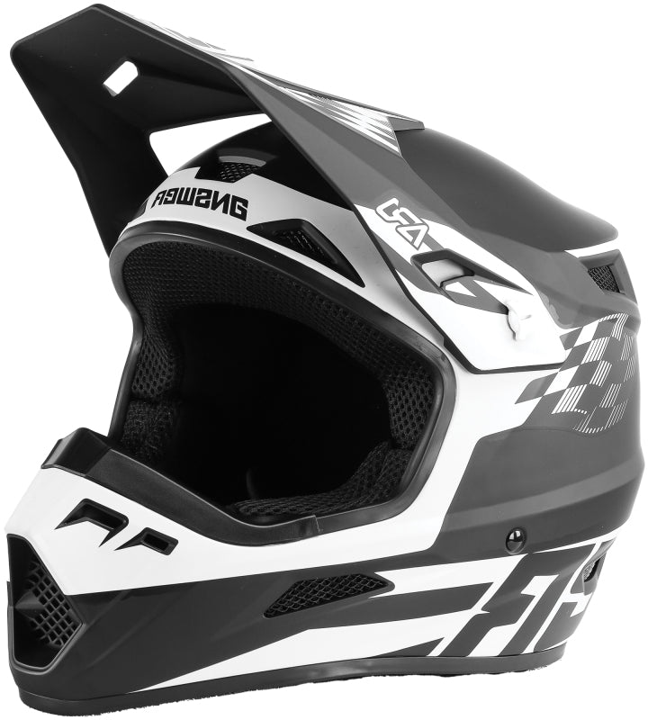 Answer AR1 Sweep Helmet Black/White Youth - Small 442924