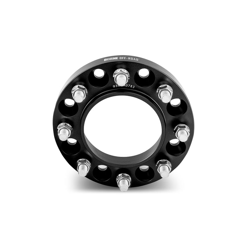Borne Off-Road Wheel Spacers - 8X170 - 125 - 45mm - M14 - Black BNWS-002-450BK