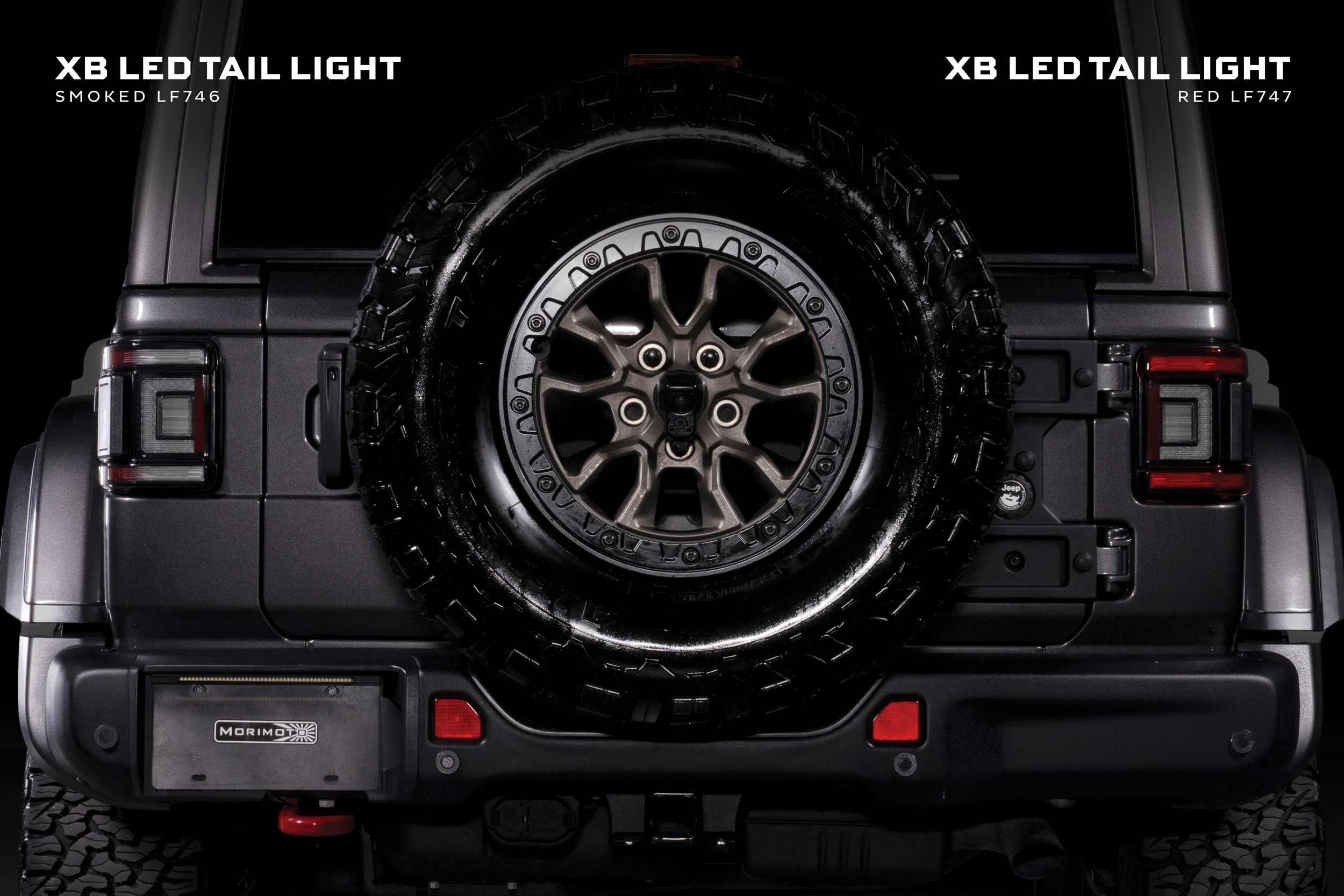 Morimoto Jeep Wrangler JL (2018+) XB Low Profile Tail Lights