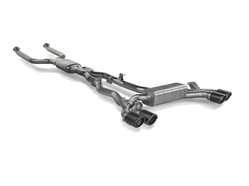 Akrapovic 2024+ BMW M5 (G90,G99) Evolution Catback Exhaust - Titanium (Requires Tips) S-BM/T/38
