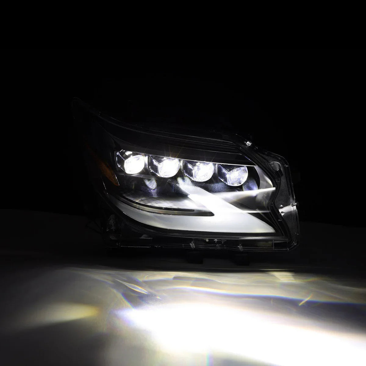 AlphaRex 14-23 Lexus GX 460 NOVA-Series LED Projector Headlights Alpha-Black