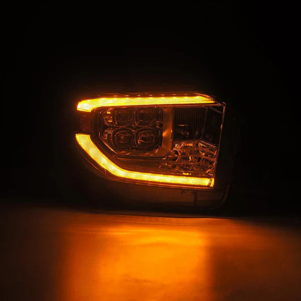 AlphaRex 14-21 Toyota Tundra MK II NOVA-Series LED Projector Headlights Chrome