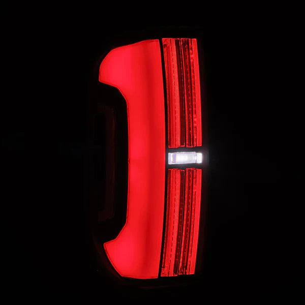AlphaRex 14-21 Toyota Tundra NOVA-Series LED Tail Lights - Black Red