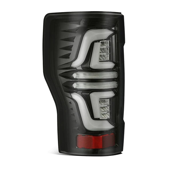 AlphaRex 17-19 Ford Super Duty PRO-Series LED Tail Lights Jet Black
