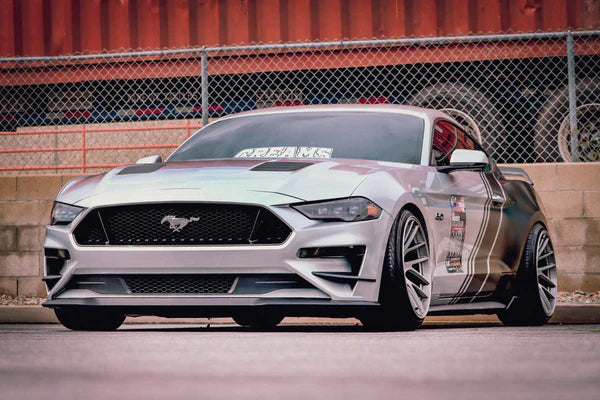 AlphaRex 18-23 Ford Mustang MK II NOVA-Series LED Projector Headlights Alpha-Black