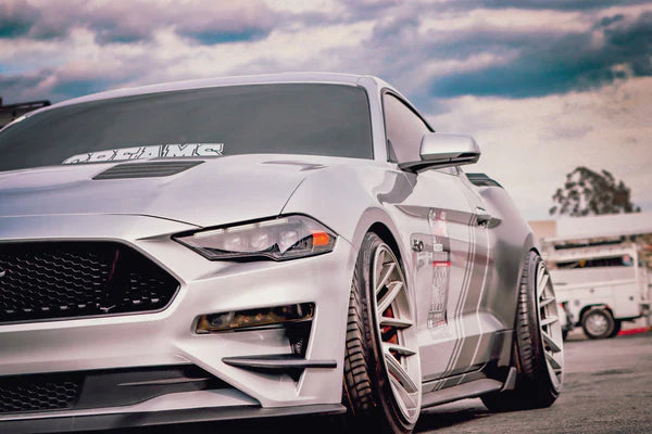 AlphaRex 18-23 Ford Mustang MK II NOVA-Series LED Projector Headlights Alpha-Black