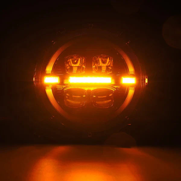 AlphaRex 18-25 Jeep Wrangler JL/Gladiator JT NOVA-Series LED Projector Headlights Alpha-Black