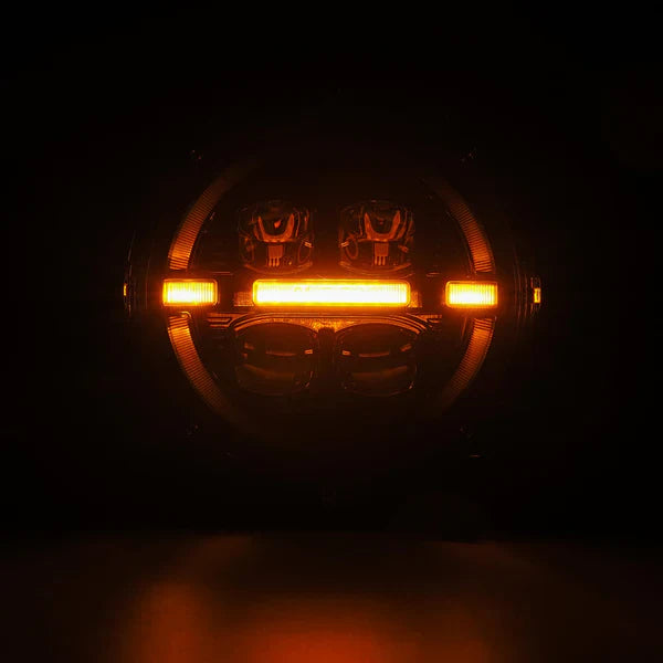 AlphaRex 18-25 Jeep Wrangler JL/Gladiator JT NOVA-Series LED Projector Headlights Black