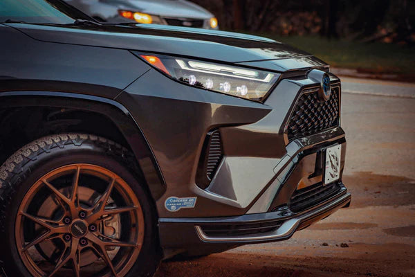 AlphaRex 19-24 Toyota RAV4 (High Trim) NOVA-Series LED Projector Headlights Alpha-Black