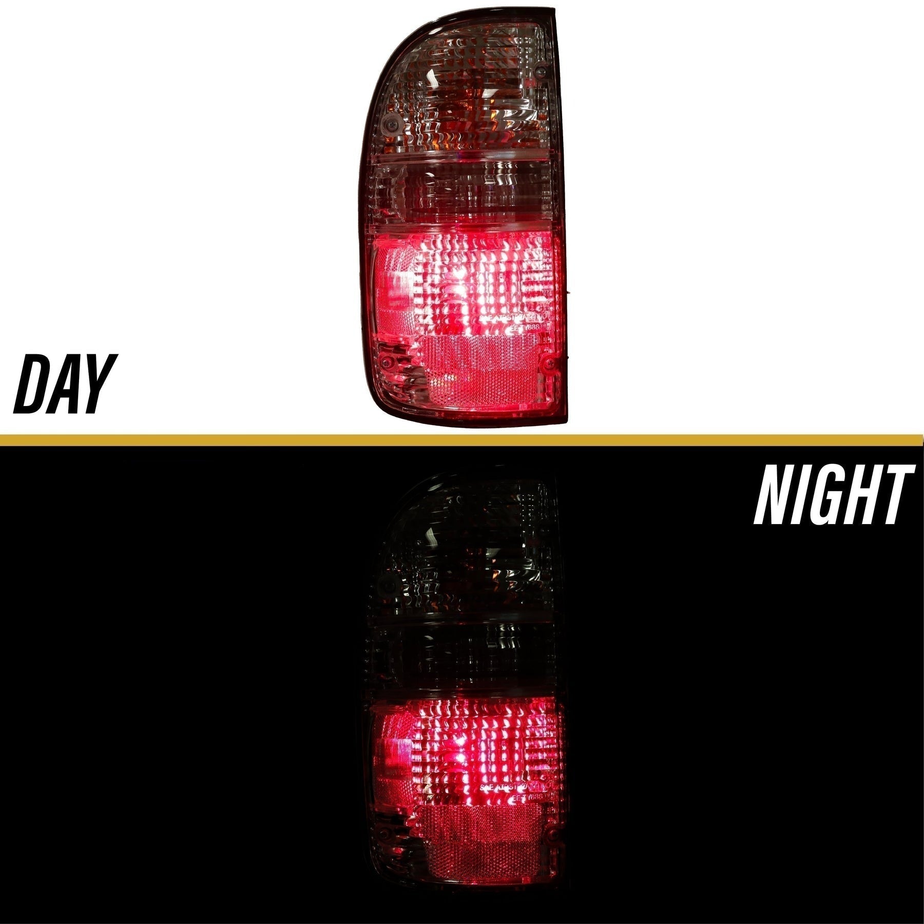 1995-2004 Toyota Tacoma Clear Lens Tail Lights
