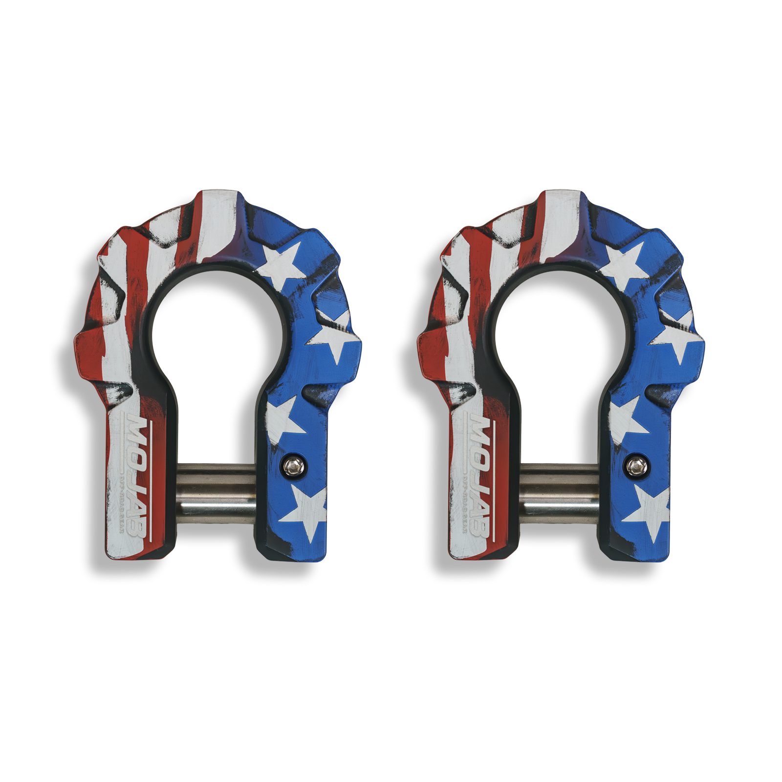 3/4'' Extreme duty Aluminum D-Shackle set (9T)-Ceramic coated (LIFETIME WARRANTY*)-Raw Shackles are scheduled for delivery during the week commencing July 6th