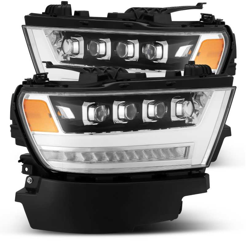 AlphaRex 19-24 Ram 1500 NOVA-Series LED Projector Headlights Chrome
