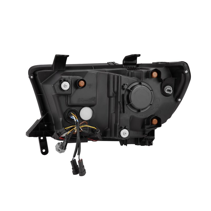 AlphaRex 07-13 Toyota Tundra / 08-17 Sequoia LUXX LED Proj HL Alpha-Blk w/Actv Light Seq. Sig + DRL 880825 *Discontinued