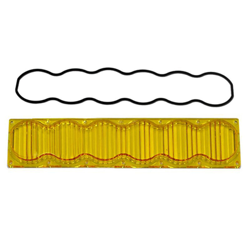 Baja Designs OnX6 Light Bar Lens Kit - Wide Driving - Amber