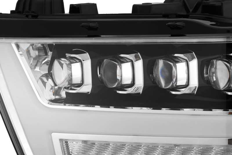 AlphaRex 19-24 Ram 1500 NOVA-Series LED Projector Headlights Chrome