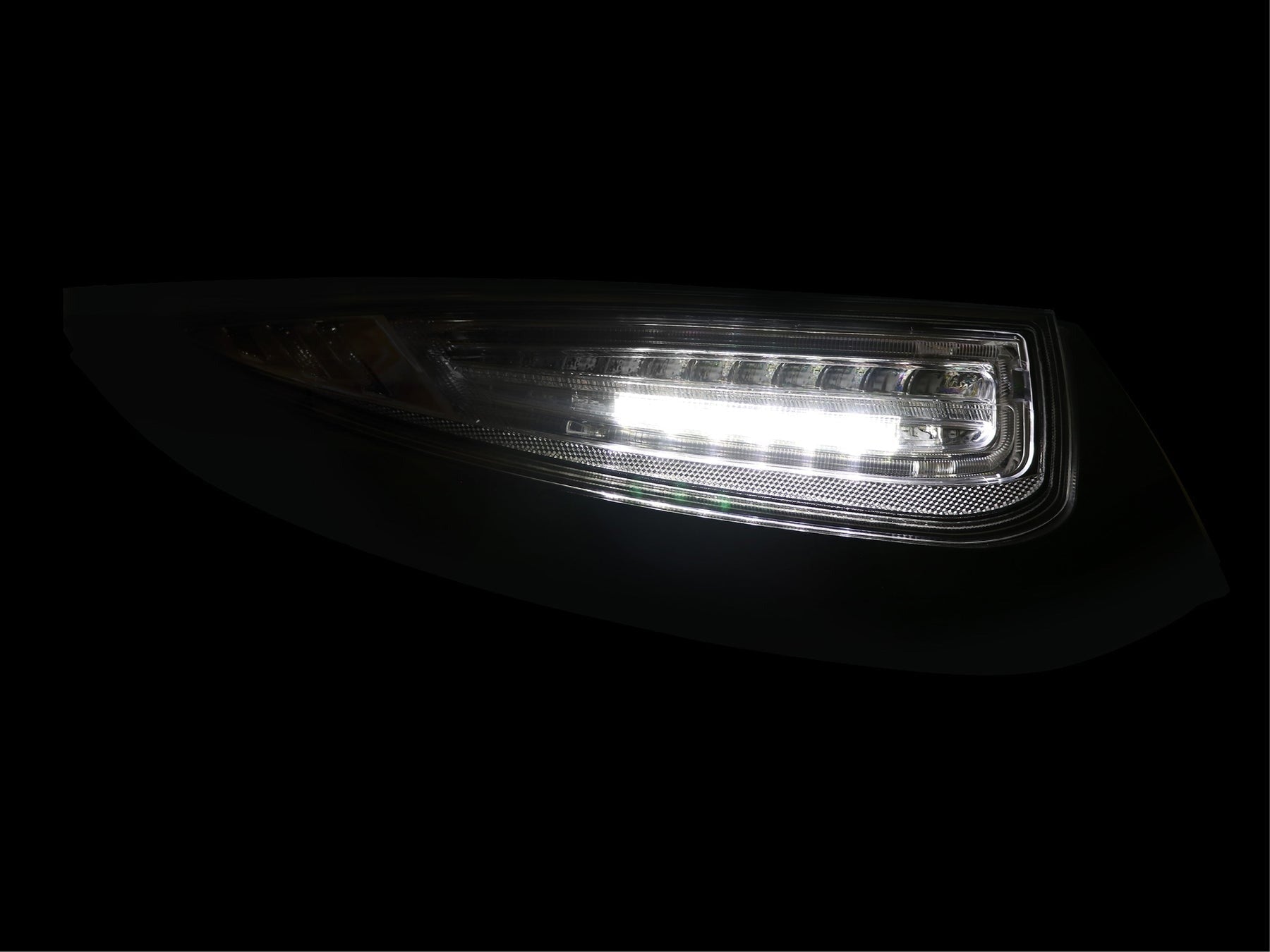 2009-2012 Porsche 911 Carrera 997 LED Light Bar Clear Tail Made By Depo