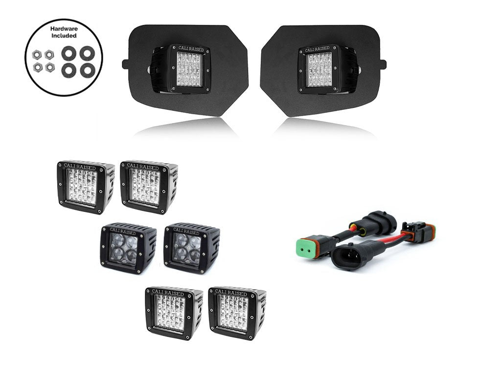 LED Fog Light POD Replacement Brackets Kit | Toyota Tacoma 2016-2023