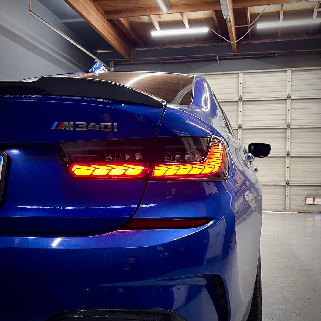 2019+ BMW G80/G20/G28 3 Series - GTS OLED STYLE TAIL LIGHTS - Factory Red