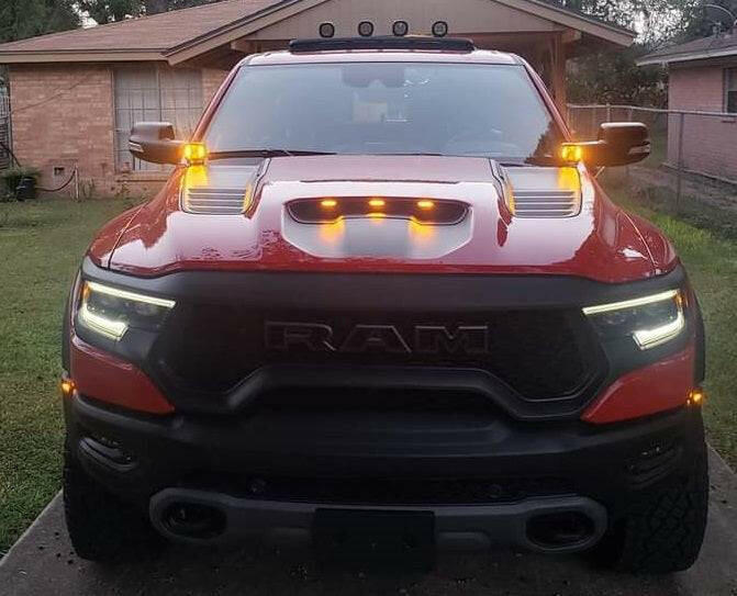 2019+ RAM 1500 TRX Hood Mount/Ditch Lights/Pillars - TURBO TECH PERFORMANCE