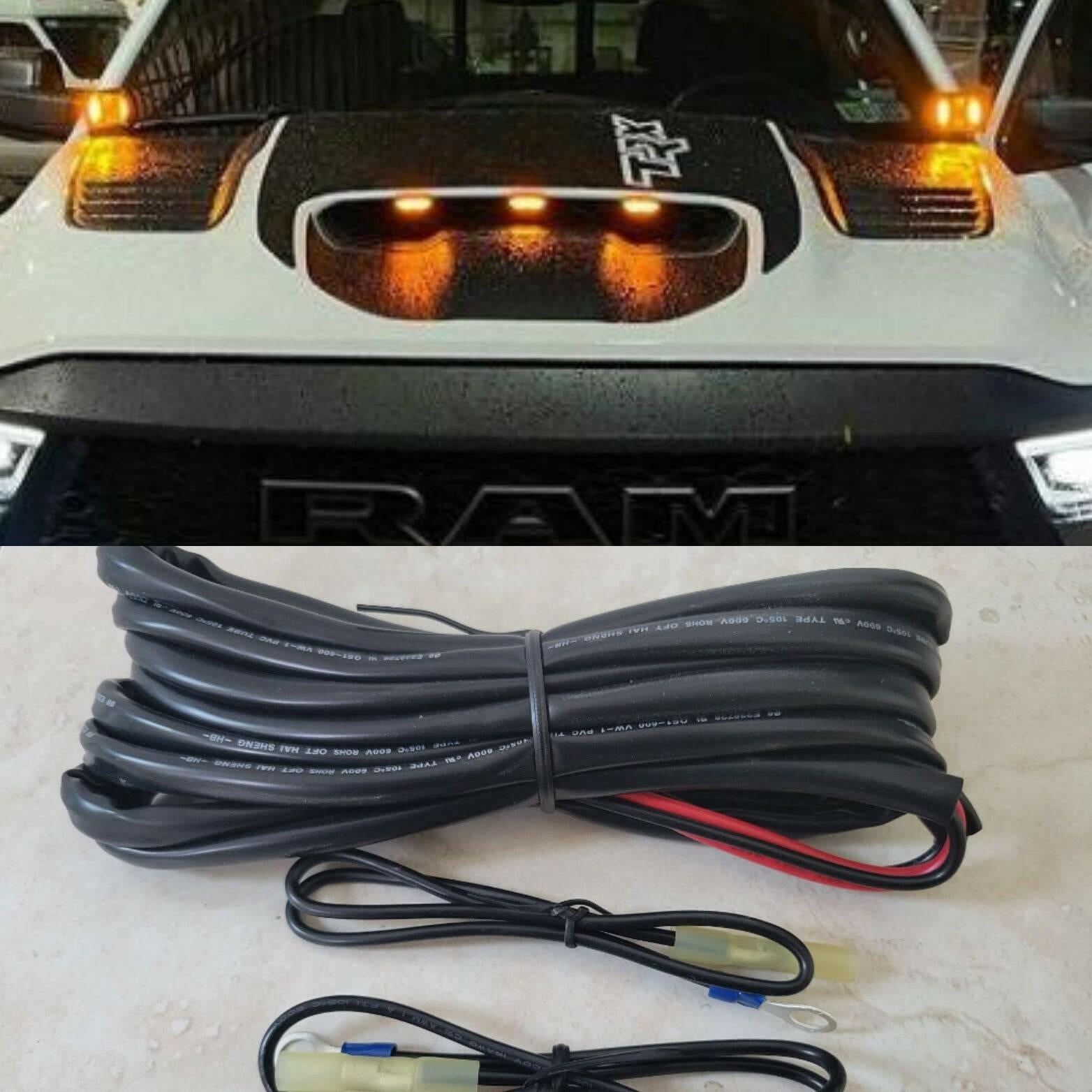 2019+ RAM 1500 TRX Hood Mount/Ditch Lights/Pillars